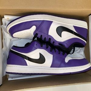 Air Jordan 1 Low 'Court Purple'